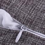 UPOINME Подушка-валик для шеи из ткани Silver Gray - фото 6