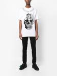 Philipp Plein футболка Gothic Banner, белый - фото 2