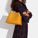 COACH Сумка-шоппер из галечной кожи ивы - фото 4