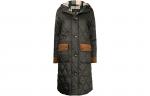 Barbour Женское пальто FW22, зеленое - фото