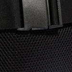 Футболка из переработанного материала с жаккардовым принтом и асимметричным плечом Повседневная женская черная Adidas - фото 6