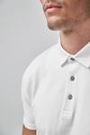 Рубашка поло Next, белый - фото 4