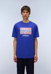 Футболка Napapijri DRAPEAU, Royal Blue Bb/Dark Blue - фото