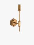 Светильник настенный Hex John Lewis, Aged Brass - фото