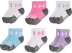 Детские носки Under Armour Multi Pack Quarter, White/Multi - фото 5