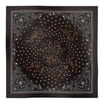 HERMES Шёлковый шарф унисекс коричневый, Brown - фото 6