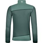 Под курткой легкая флисовая куртка Ortovox, серый - фото