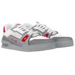 LOUIS VUITTON Кроссовки Low Top для скейтбординга унисекс серые - фото 4