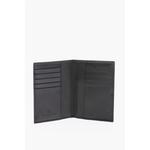 Однотонный кожаный держатель для карт Corneliani, Black - фото 3