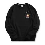 Унисекс худи Nike черное - фото 2