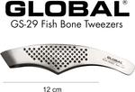 Global - Пинцет Fish Bone, 13 см, серебряный - фото 5