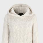 Футболка вязаная женская бежевая FW23 ARMANI EXCHANGE - фото 7