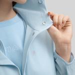 Куртка женская светлая бело-голубая FILA - фото 5