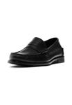Лоферы Massimo Dutti OILED LOAFERS, Black - фото 7