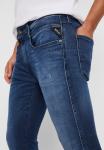 Джинсы Slim fit Replay ANBASS HYPERFLEX CLOUDS, цвет Dark Blue - фото 5