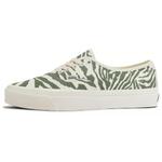 Туфли Vans Authentic Canvas унисекс, Off-white/olive green - фото