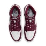 Кроссовки 1 ретро высокие og Air Jordan, бордовый - фото 4