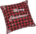 BURLOE Декоративные наволочки красные клетчатые White - фото 5