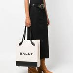 BALLY Сумка-шоппер с логотипом - фото 5