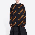 Свитер женский Balenciaga, черный - фото 4
