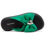 Шлепанцы женские Daphne, черный - фото 10