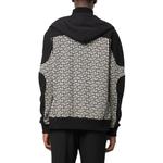 Худи с логотипом монограммы BALMAIN, черный - фото 5