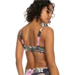 Женский бикини-топ ROXY Pro The Tilt Shift, черный - фото 3