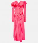 Платье макси со сборками Vivienne Westwood, Pink Neon - фото