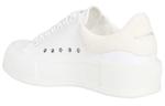 Кроссовки deck skate plimsoll shoes 'white' Alexander Mcqueen, белый - фото 4