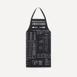 Размеры хлопкового фартука El Corte Inglés, антрацит - фото