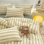 Yalu Пододеяльник 150х200 см, оливковый, 3 предмета - фото 4