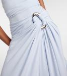 Платье-бюстье Emma из драпированного джерси Simkhai, Blue Haze - фото 5