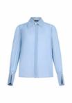 Блуза LIU JO Button-down blouse, Blue/Light Blue - фото 7