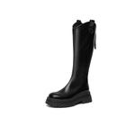 GEMEIQ Сапоги женские, черные/коричневые - фото