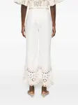 Вышитые бисером брюки Wanderlust Zimmermann, белый - фото 4