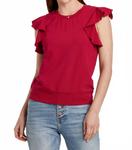 Топ Layla в рубиново-розовом цвете Another Love - фото