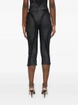 Джинсы capri Mugler, черный - фото 4
