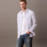 Calvin Klein Мужская футболка Moon White - фото 7