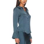 Anine Bing Синяя женская блузка - фото 4