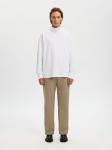 SELECTED Футболка в белом цвете - фото 4