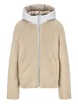 Куртка из плюшевого флиса с капюшоном Herno Kids, нейтральный - фото