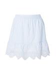 Юбка мини ONLY Skirt BONDI, цвет light blue/white - фото