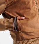 Кожаная куртка Miu Miu, Cammello+Cannella - фото 5