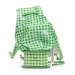 Рюкзак Gingham Statue зеленый Kijun - фото