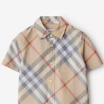 Рубашка SS24 Light Stone детская Burberry, Light Stone - фото 6