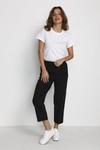 Брюки Kaffe Sakura Cropped Pants, черный глубокий - фото