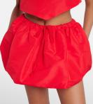 Объемная мини-юбка Patou, Lipstick Red - фото 4