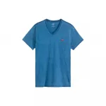 Футболка Levi's The Original short sleeve v neck, синий - фото 3
