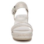 Stella 4 туфли-босоножки на танкетке Naturalizer, eggshell beige raffia - фото 3