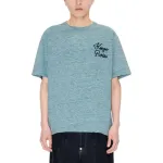 Футболка с вышивкой Paris Chainstitch KENZO, cerulean - фото 3